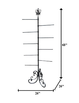 PE6728 - Full Length Accessory Floor Stand