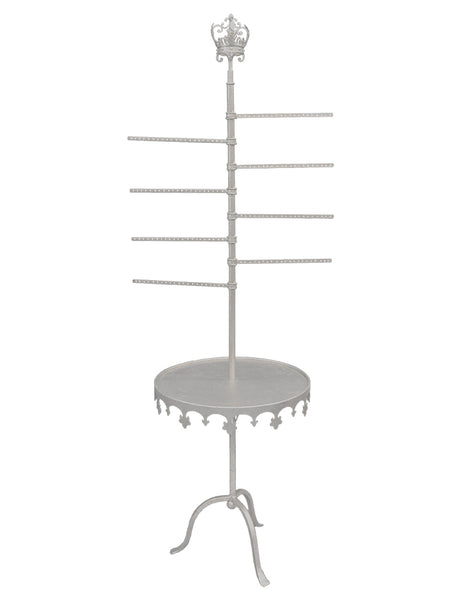PE6729 - Full Length Earrings/Accessories Floor Stand With Table