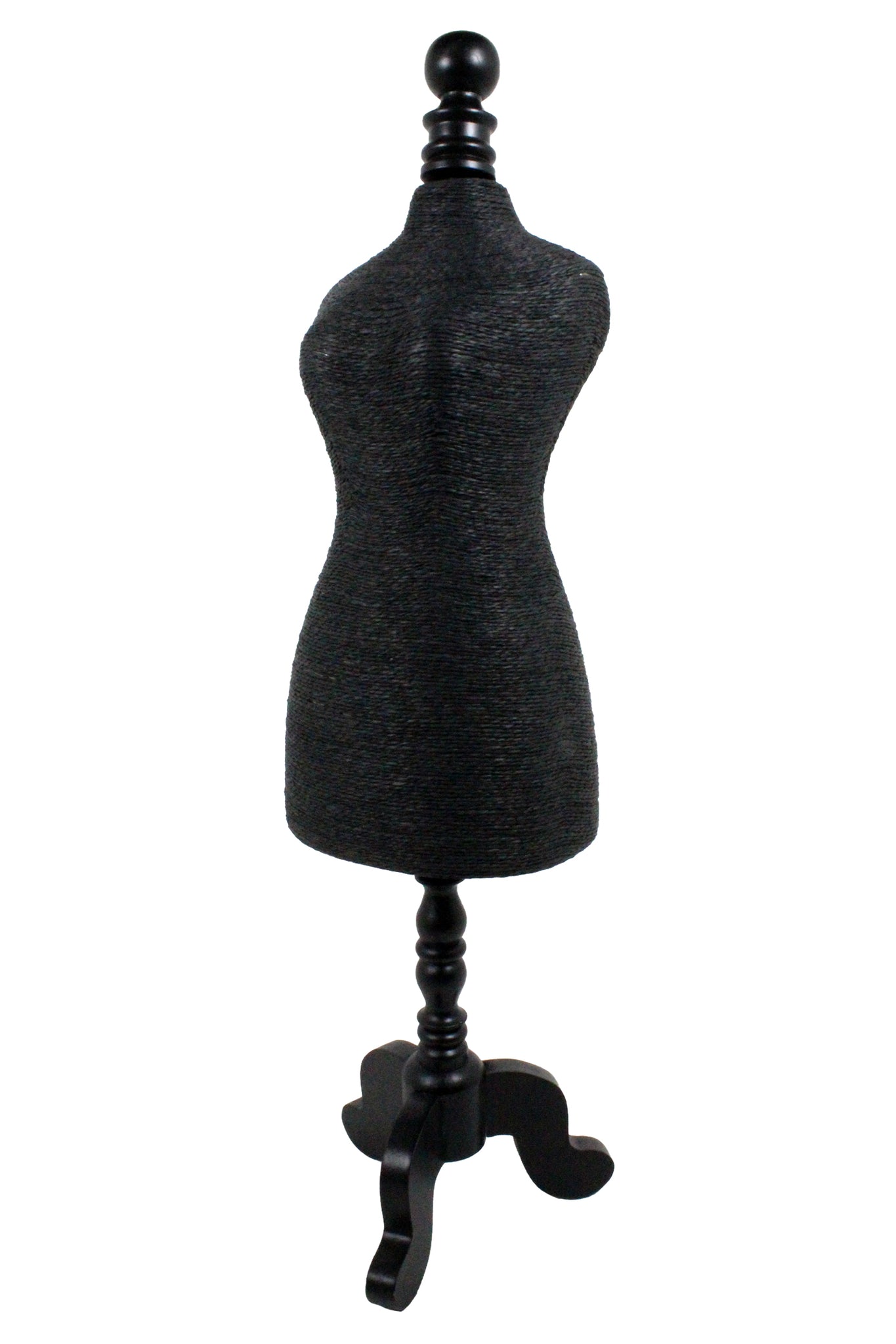 PE2280 - Woven Straw Mannequin Jewelry Display