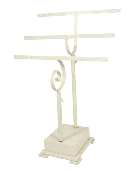 PE6719 - Adjustable Triple Bar Iron Earring and Necklace Stand
