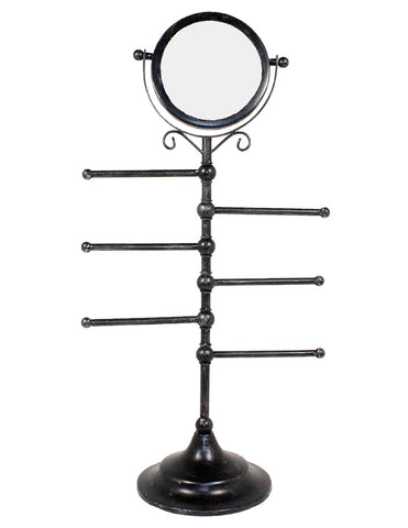 PE6722 - Necklace and Bracelet Stand with Mirror