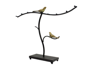 PE7006 - Birds on Iron Hanging Necklace Display